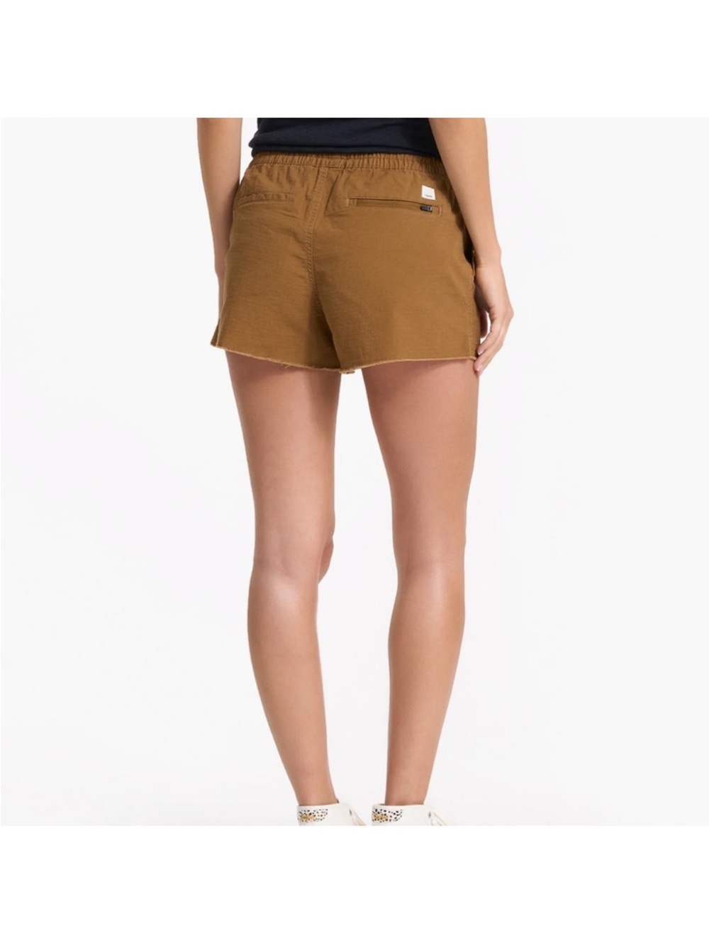 Vuori Brown Drawstring Ripstop Shorts - Picture 3 of 7
